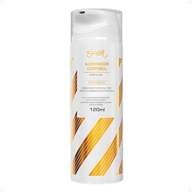 Imagem de Skelt Iluminador Corporal 120ml | Maquiagem Corporal, Pele Dourada e Iluminada, Duração de 12 a 24 Horas, Disfarça Imperfeições | Todos os Tipos de Pele