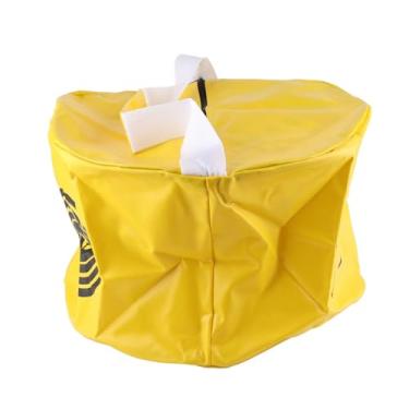 Imagem de Luqeeg 2 Cores Golf Swing Aids Smash Impacto Saco de Design Hightech para Treinamento de Energia Adequado para Golfistas (Amarelo)