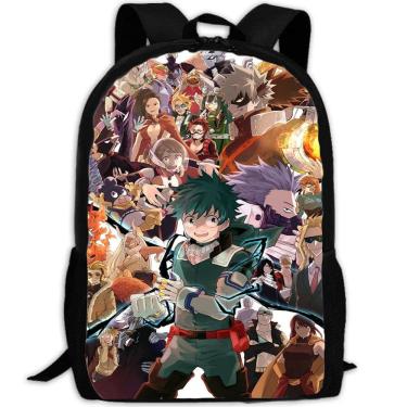Imagem de Mochila escolar Mys Heros Academias Anime para crianças