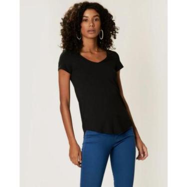 Imagem de Blusa Feminina Mullet Viscolycra Malwee Ref. 37400, Preto, G