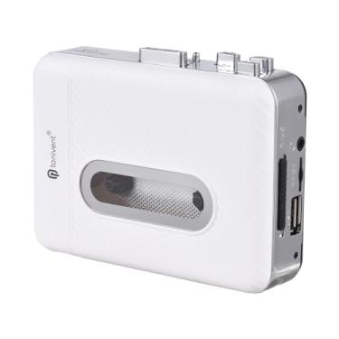 Imagem de XCPHGFM Conversor de fita cassete para MP3 Cassete para reprodutor de cartão MP3 Gravador de fita U Disk para reprodutor de MP3 Reprodutor de cassetes Conversor de fita de áudio portátil para MP3