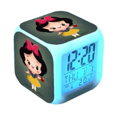 Imagem de Despertador digital LED Snow Whites Square 8x8x8cm