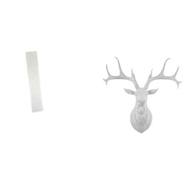 Imagem de Whtkoph Abajur de Sala de Estar com Escultura de Parede em Formato de Cabeça de Veado, Peça única para Decoração Artística de Casa.