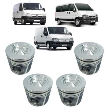 Imagem de JOGO DE PISTÃO STD (SEM ANEL) DUCATO 2.3 JUMPER BOXER 2010 2011 2012 2013 2014 2015 2016 2017