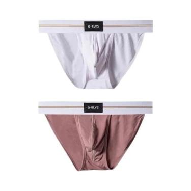 Imagem de Cuecas Super Grandes Com Elástico Para Homens, Design Sem Costura, Com