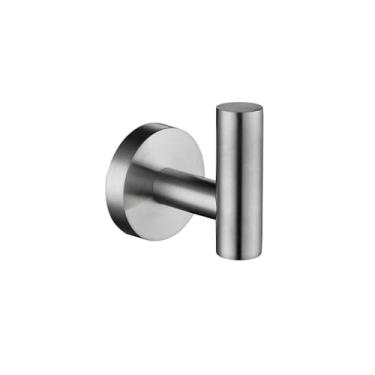 Imagem de Kit de acessórios de banheiro preto fosco, conjunto de ferragens de aço inoxidável dourado, prateleiras, suporte de papel higiênico, gancho para roupão, toalheiro, SS, gancho para roupas