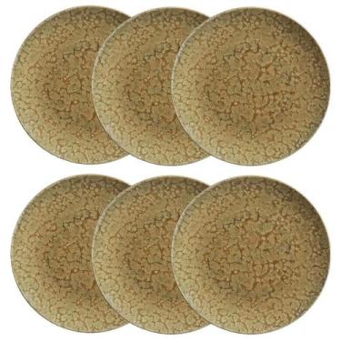 Imagem de Jogo de 6 Pratos Rasos 26 Cm Oxford Unni Solara