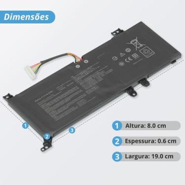 Imagem de Bateria para Notebook Asus VivoBook 17 S712DA-BX501T - BestBattery