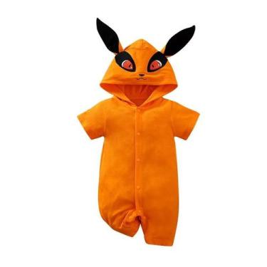 Imagem de Macacão Para Bebê Recém-Nascido Com Design De Raposa Em Anime, Algodão