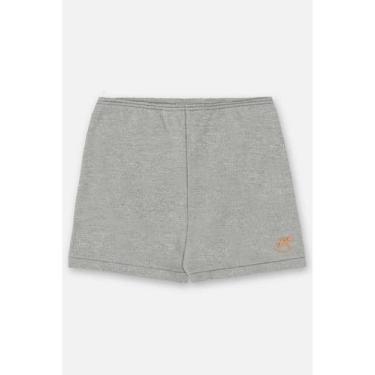 Imagem de Short Unissex para Bebê em Suedine Up Baby, Cinza, G