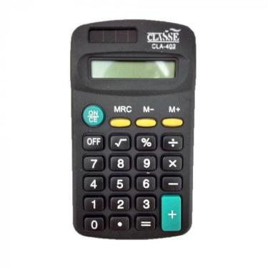 Imagem de Calculadora Pequena De Bolso Portátil Preto 8 Dígitos