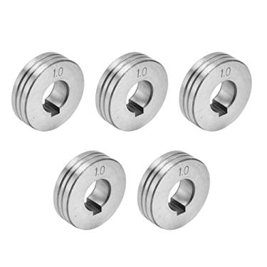 Imagem de Rolo de alimentação de arame, 10 peças soldador Roda guia de alimentação de fio para máquina de solda MIG para ZK