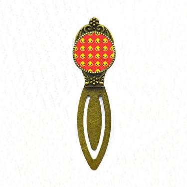 Imagem de Dinosaur Kingdom Love You Marcador de livro retrô para escritório