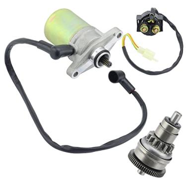 Imagem de Shamofeng Motor de partida GY6 47 49 50 cc Scooter para Scooter Moped ATV Go Karts TAOTAO SUNL ROKETA TANK JCL