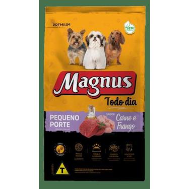 Imagem de Ração Magnus Todo Dia Pequeno Porte Adulto Sabor Carne E Frango 10,1 K