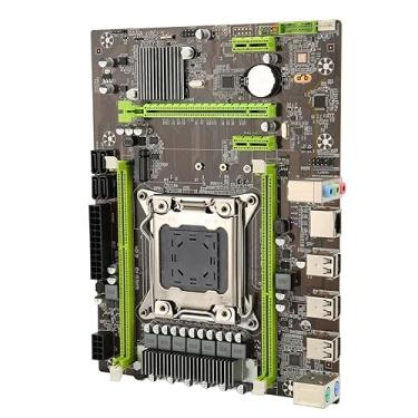 Imagem de Placa-mãe X79 Pro, LGA 2011 V1/V2, Dual Channel DDR3, PCIe X16, USB2.0, SATA2.0, Suporta Memória RECC ou Memória Comum, Placas-mãe de PC
