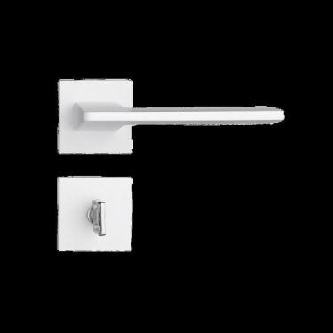 Imagem de Fechadura em Zamac Roseta Quadrada 502-55 Banheiro Sara Pado