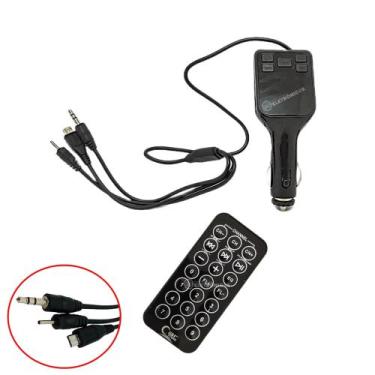 Imagem de Transmissor MP3 Veicular USB FM Display LED Digital CARMP3 - PDE