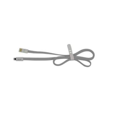 Imagem de Cabo MICRO USB V8 1M branco STUFF  IFUA-3MU-GY - ISTUFF