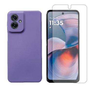 Imagem de Capa Anti Impacto Para Motorola Moto G55 + Pelicula Hidrogel - GR Glob