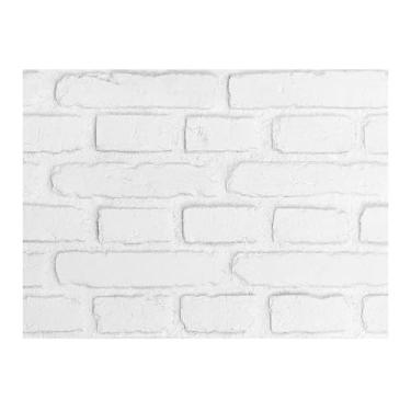 Imagem de Painéis de parede 3D, parede de tijolos artificiais, azulejos de parede de tijolos falsos, revestimento de parede com efeito de tijolo FRP para restauração e cobertura de paredes internas e externas