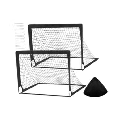 Imagem de rockible Trave de Futebol para Crianças com Estrutura de Fácil Montagem E Bolsa de Transporte, Preto