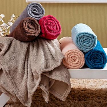 Imagem de 3 Manta Infantil Soft Microfibra Bebe Varias cores - Chuva de Amor Bab