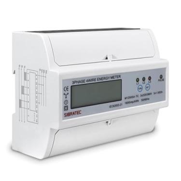 Imagem de Medidor de Energia M1250SA-TC Trifásico 220/380V | Medição Indireta