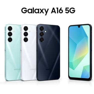 Imagem de Smarphone Samsung A16 128GB 4GB RAM Preto - Sam sung