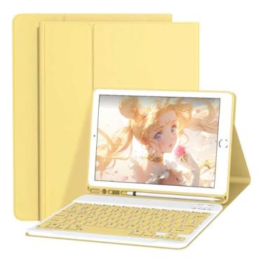 Imagem de Capa Tablet com Teclado Removível Para Samsung S6 Lite 10.4 Polegadas