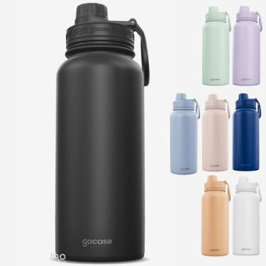 Imagem de Garrafa Térmica Gocase Fresh 950ml, Preta