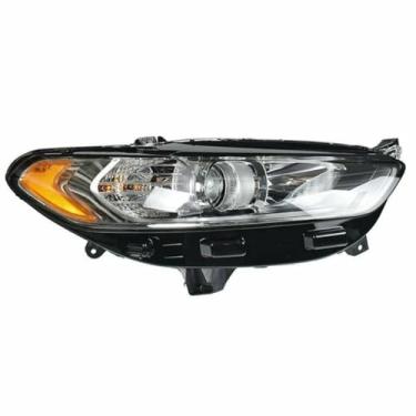 Imagem de Lâmpada esquerda direita LED luz diurna frontal LED conjunto de farol lâmpada de canto ampla compatível com Fusion 2014-2016 TL276097DT (esquerda)