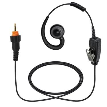 Imagem de Fone de ouvido Walkie Talkie em forma de C, cabo de fone de ouvido, 1 fio PTT giratório com microfone para Motorola Solutions Radio clp 1010 1040 1060 1080 clp1010 clp1040 clp1060 clp1080