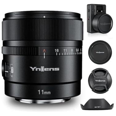 Imagem de YONGNUO YN11mm F1.8S DA DSM WL APS-C Lente de grande abertura com foco automático com controle remoto para câmeras Sony E-Mount A6700 A6600 A6500 A6400 A6300 A6100 A6000 A5100 A5000 ZV-E10 FX30