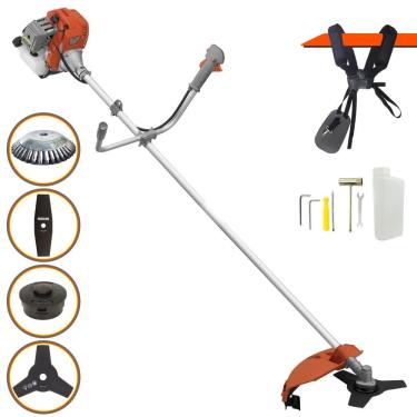 Imagem de Roçadeira Multifuncional RL520AC-G2 Tekna À Gasolina 52cc 2HP Alta Rotação Com Carretel + Faca 2 Pontas + Faca 3 Pontas + Escova de Aço 38 Cerdas