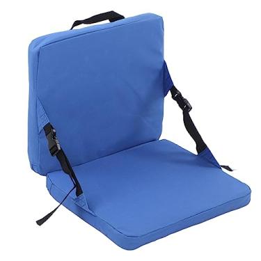 Imagem de Cryfokt Assentos de Estádio para Arquibancada Com Apoio para As Costas, Almofada de Assento Dobrável de Esponja, Cadeira de Arquibancada Portátil Ao Ar Livre para Eventos Esportivos