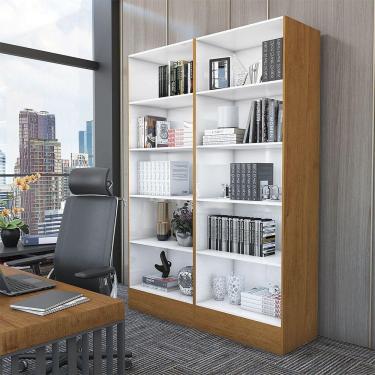 Imagem de Estante Duda 10 Prateleiras Em Mdp 108cm Carioca Móveis Cinamomo