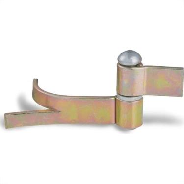 Imagem de Dobradica Cilindrica Gonzo Jocec Com Aba E Chumbador. Fixador Bicromat