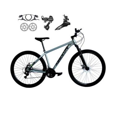 Imagem de Bicicleta Aro 29 Absolute Nero 5 Alumínio 21v Câmbios Shimano Freio A Disco Hidráulico Mtb cinza Tam: 21