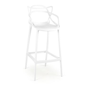 Imagem de Banqueta Alta Allegra Design Cozinha/Bancada - Branco