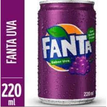 Imagem de Fanta uva 220ml lata - COCA COLA COMPANY