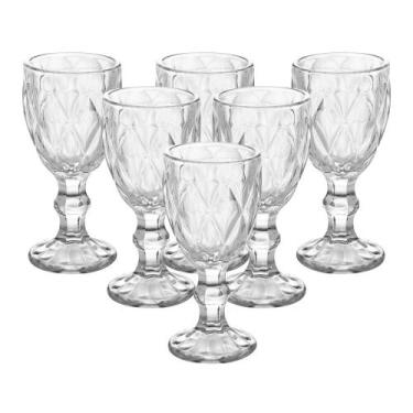 Imagem de Conjunto 6 Taças de Licor de Cristal Ecológico Diamond 60ml - Wolff