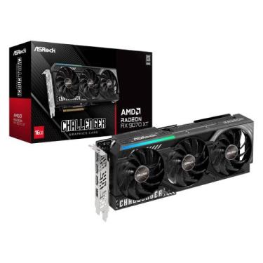 Imagem de Placa de Vídeo ASRock AMD Radeon RX 9070 XT Challenger 16GB GDDR6 256 