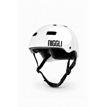 Imagem de Capacete branco n1 brilho niggli, P