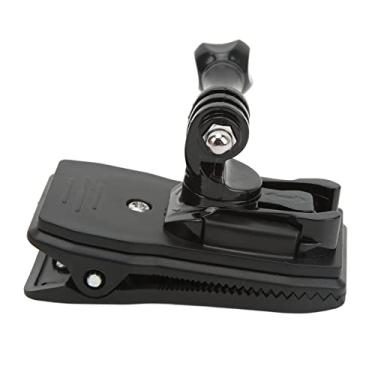 Imagem de Akozon Clipe de Mochila para Câmera de Ação – Braçadeira de Fixação de Alça Giratória de 360° Com Fivela de Liberação Rápida para Ajuste para, Adequado para OSMO e Muito Mais