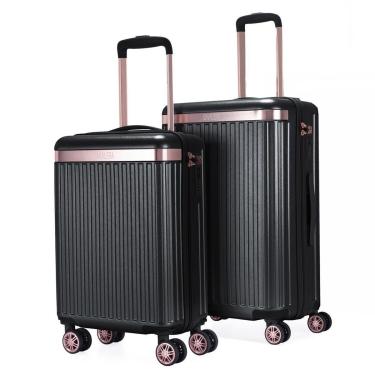 Imagem de Kit 2 Malas de Viagem Cavalera ABS TSA Resistente C/ Cadeado-Feminino