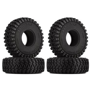 Imagem de INJORA 1.0 Tires-S3 All Terrain Crawler Tires for TRX4M SCX24 AX24 FCX24 Upgrade Parts,58 * 20mm,T1008