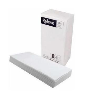 Imagem de Kit 150 Guardanapos De Papel Grande Folha Dupla Luxo 40X40Cm - Rlv