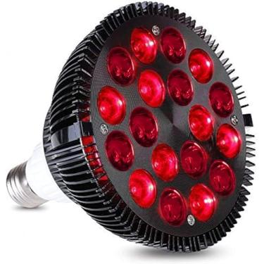 Imagem de Elitzia ET350 ETPAR38 660 nm 850 nm próximo Infravermelho Lâmpada de Lâmpada Vermelha Preto (2 connificado em 1)