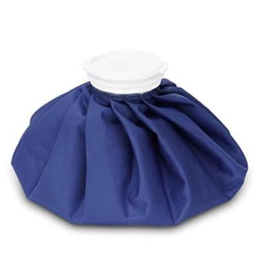 Imagem de Bolsa de gelo para lesões, terapia quente e fria, bolsa de dor de dentes, bolsa para dores de cabeça, bolsa de água menstrual de liberação rápida reutilizável de 23 cm